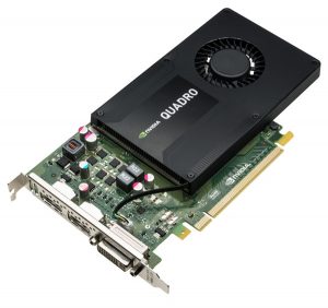 XENON NVIDIA Quadro K2200 3qtr