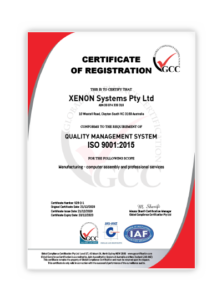 XENON GCC Certificate thumbnail