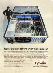 XENON Vintage Server Poster