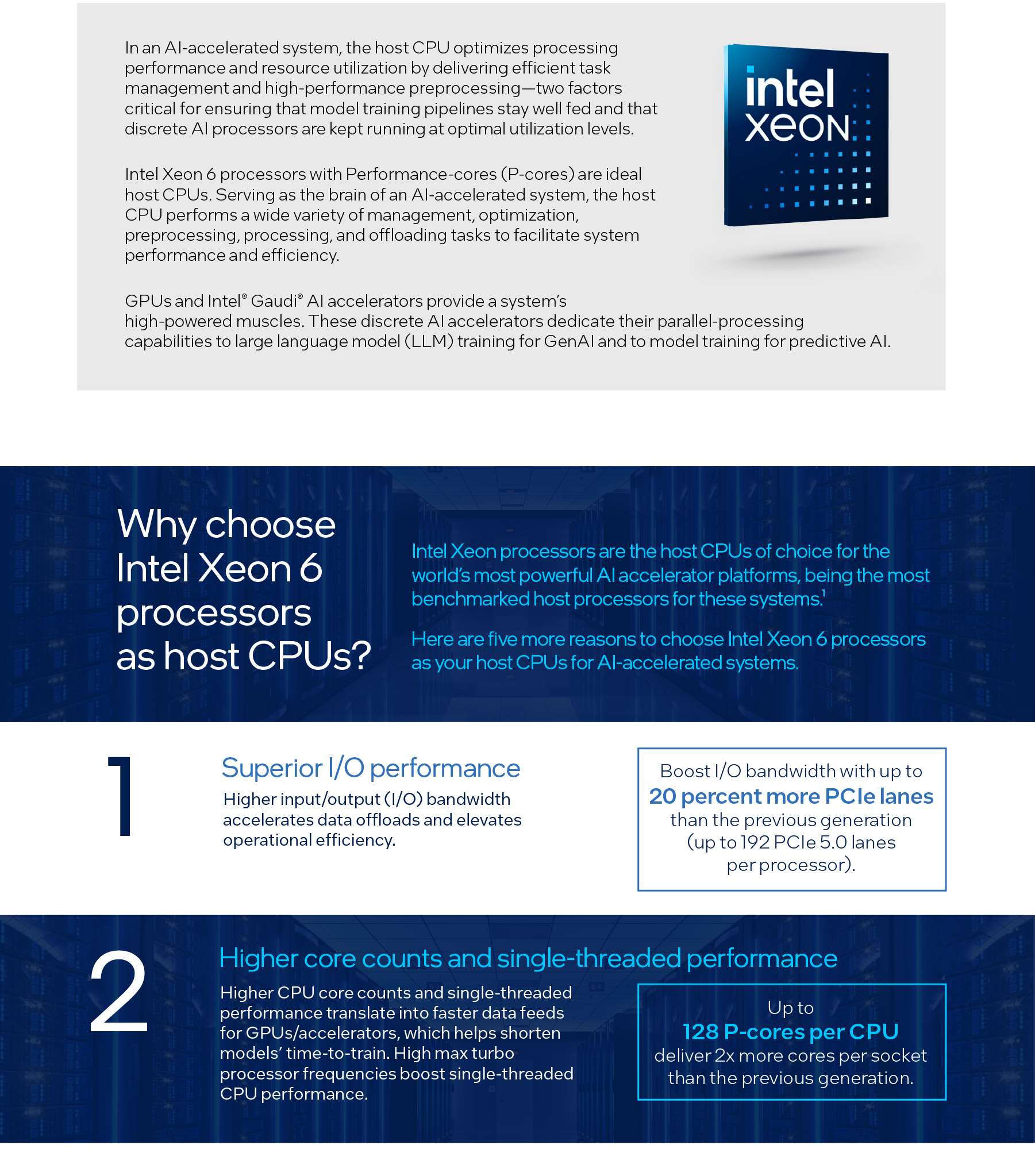 XENON INTEL Xeon 6 2025 Infographics
