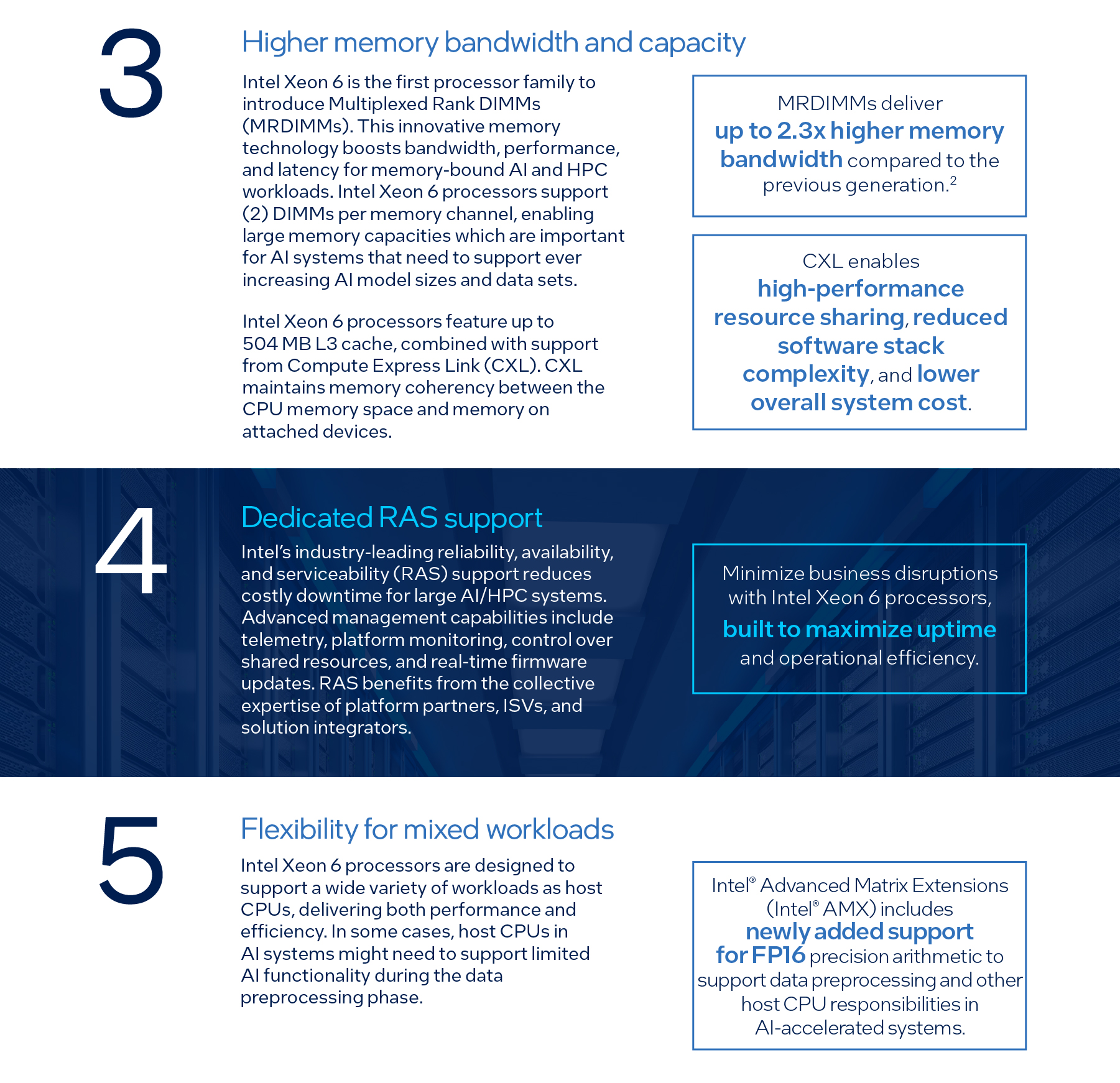 XENON INTEL Xeon 6 2025 Infographics