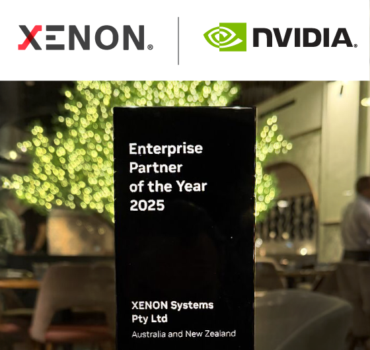 XENON-NVIDIA Partner of The Year 2026 banner